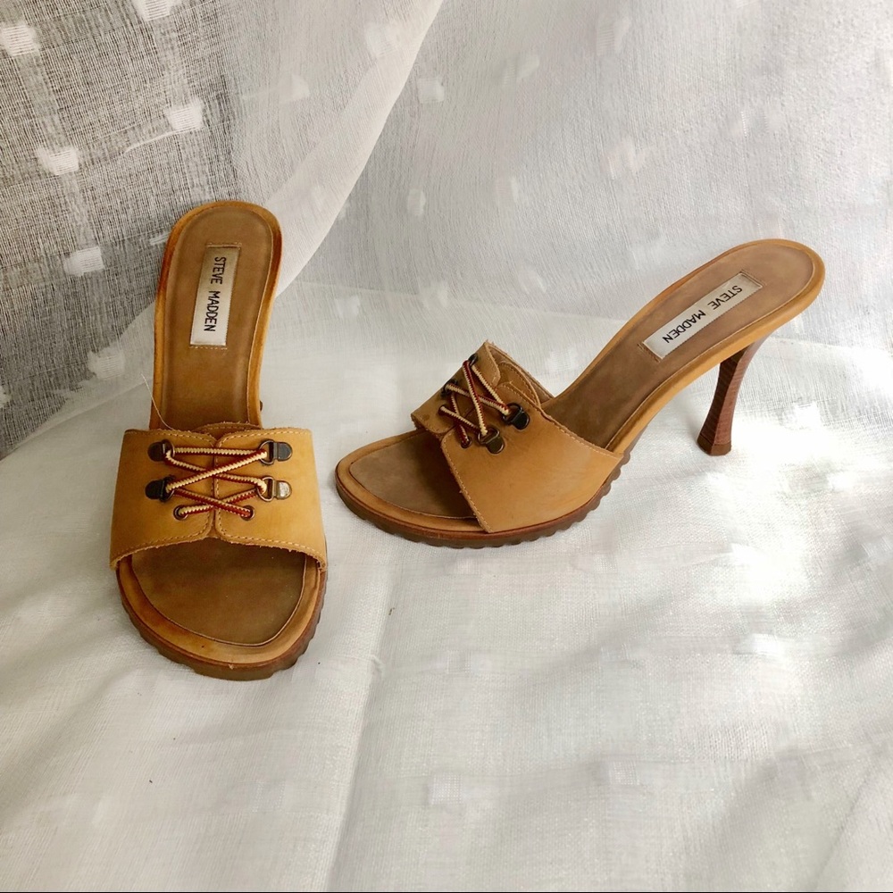 COPY - Steve Madden lace up heels